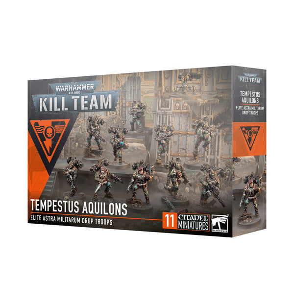 Games Workshop Warhammer 40K Astra Militarum Kill Team Tempestus Aquilons Plastic Box 103-52