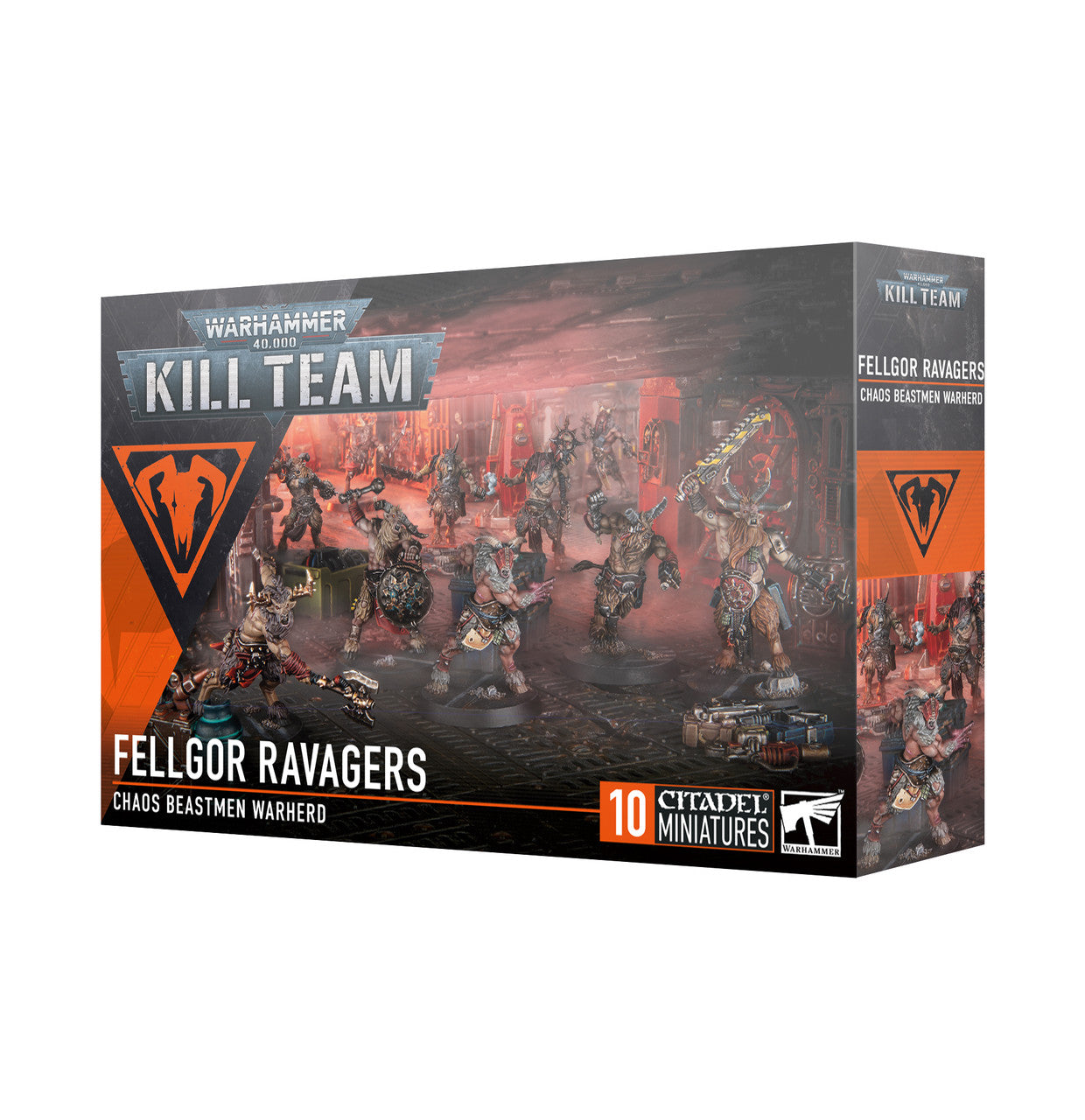 Games Workshop Warhammer 40K Chaos Space Marines Kill Team Fellgor Ravagers Plastic Box 103-34