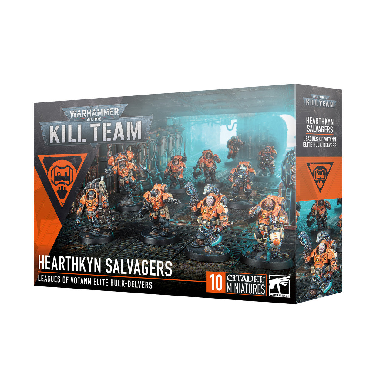 Games Workshop Warhammer 40K Leagues Of Votann Kill Team Hearthkyn Salvagers Plastic Box 103-33
