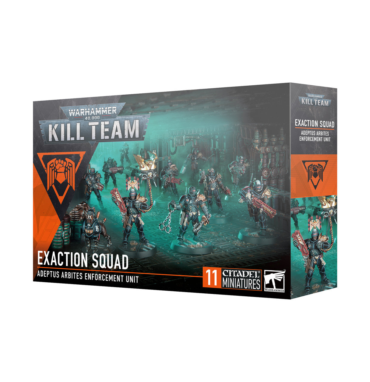 Games Workshop Warhammer 40K Imperial Agents Kill Team Exaction Squad Plastic Box 103-27
