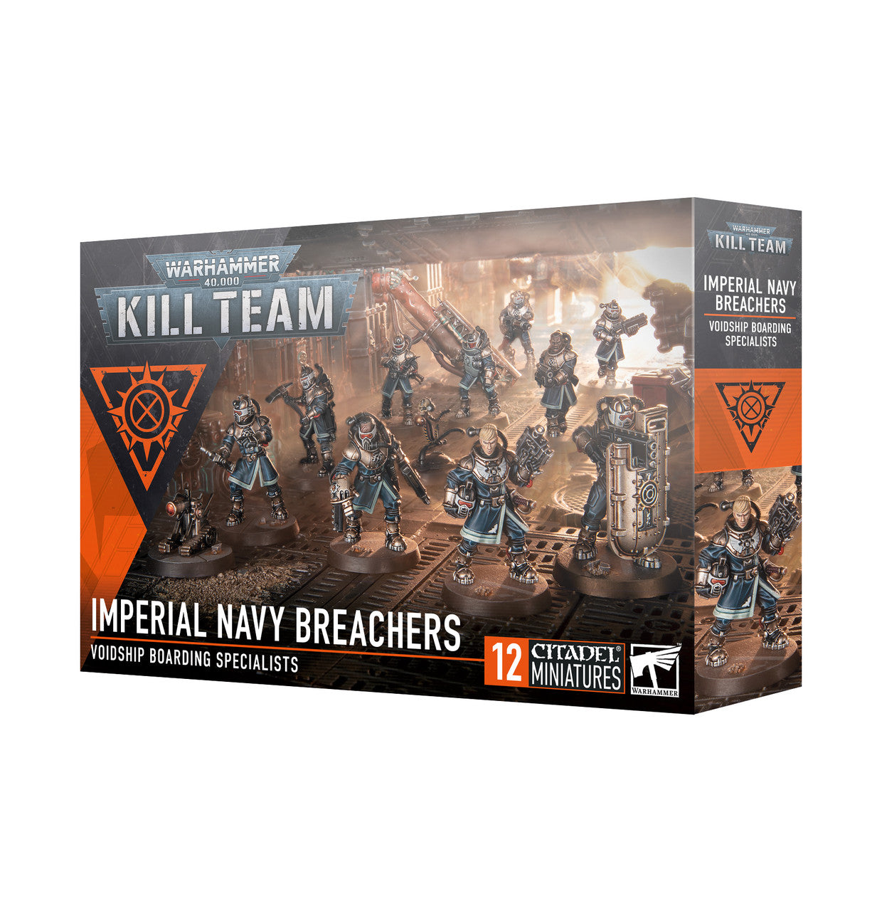 Games Workshop Warhammer 40K Imperial Agents Kill Team Imperial Navy Breachers Plastic Box 103-07
