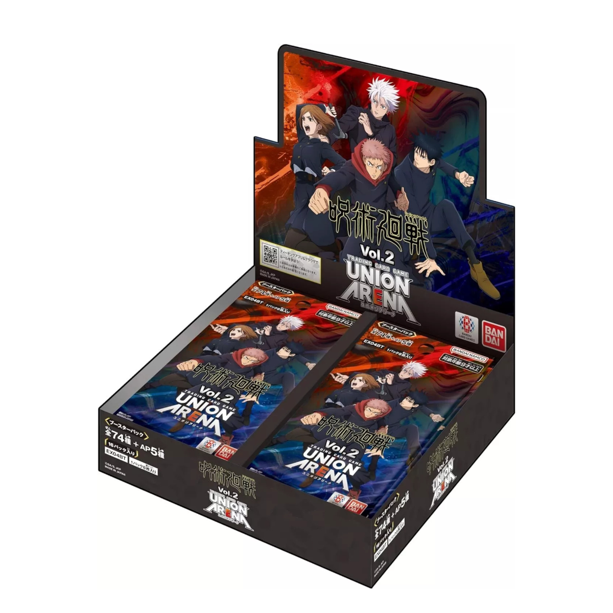 Union Arena TCG Jujutsu Kaisen Volume 2 Booster Display UEX02BT (16) BAN2785166