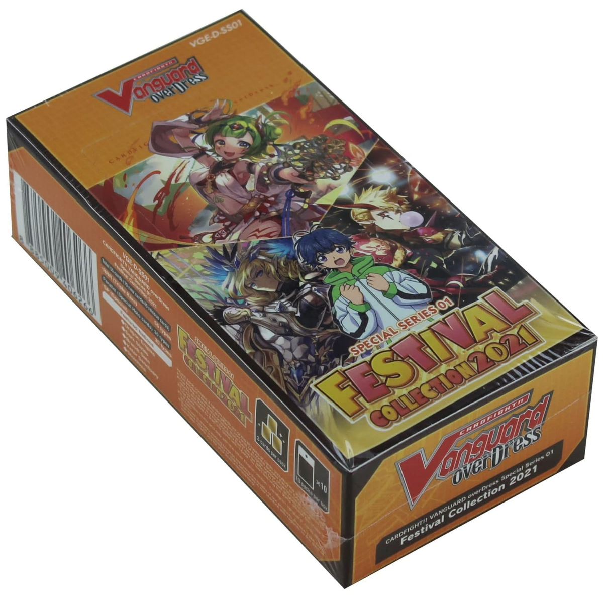 Cardfight Vanguard TCG Overdress Festival Collection Booster Display (10) BUSVGEDSS01