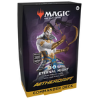 Magic the Gathering Aetherdrift Commander Deck - Eternal Might (White-Blue-Black)