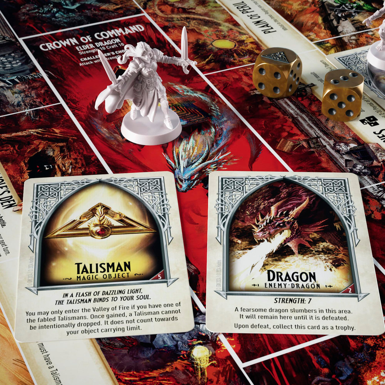 Talisman: The Magical Quest Game, 5th Edition â€“ Race for the Crown of Command HSBF6652