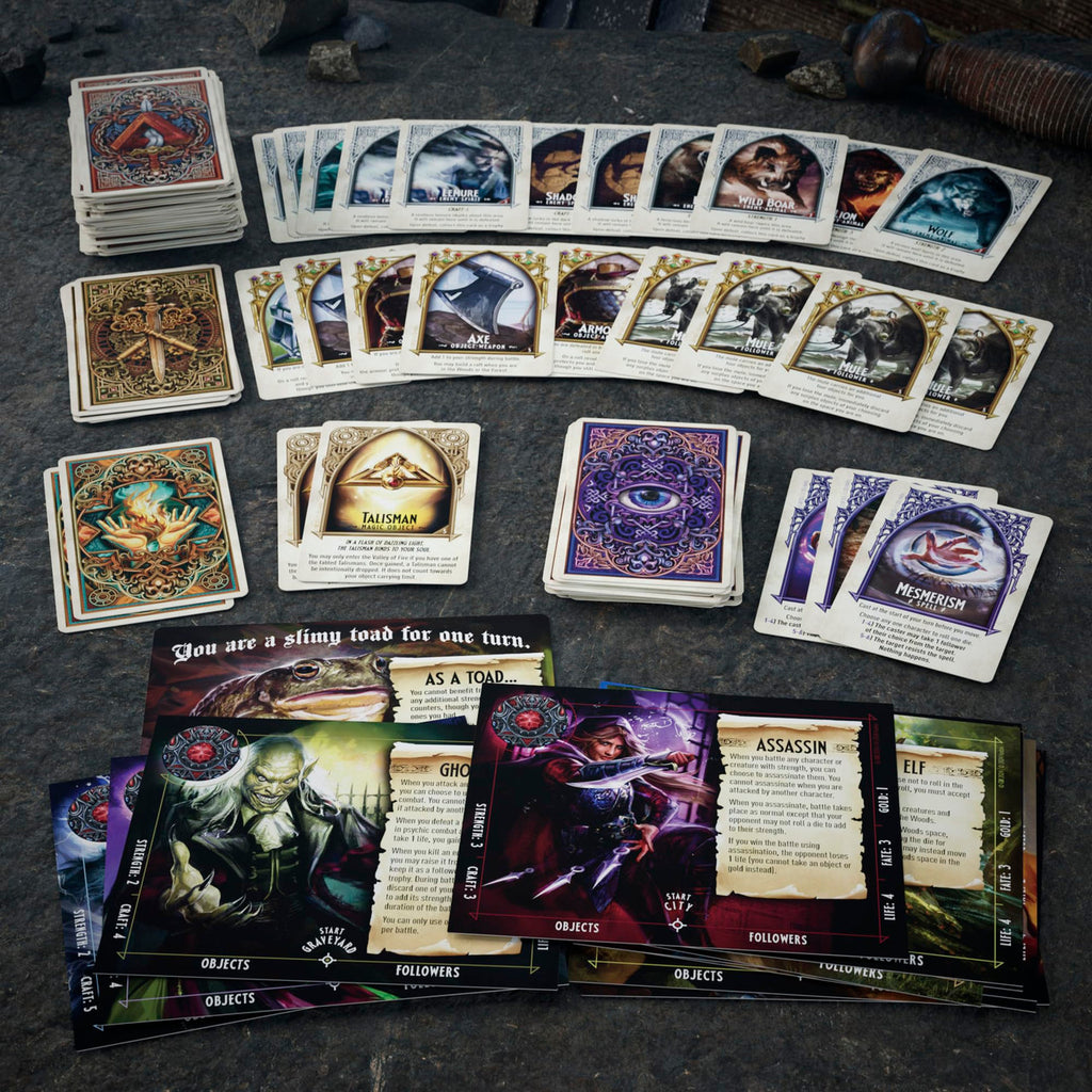 Talisman: The Magical Quest Game, 5th Edition â€“ Race for the Crown of Command HSBF6652
