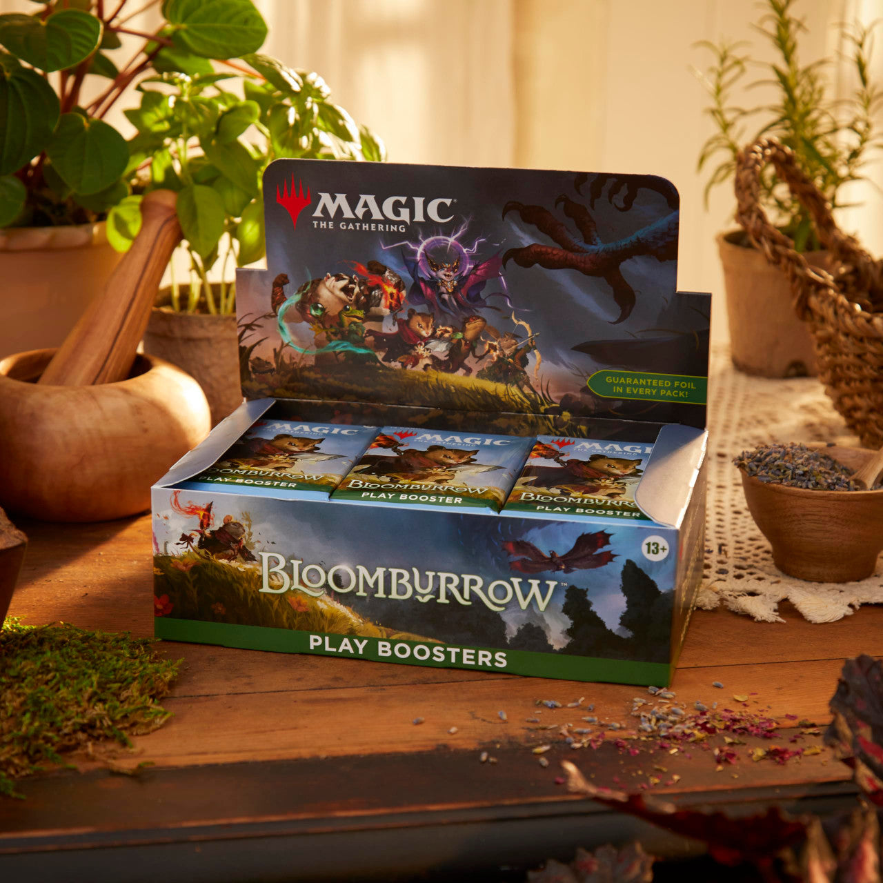 MTG Magic The Gathering CCG Bloomburrow Play Booster Display 36 MTG-BLB-DB
