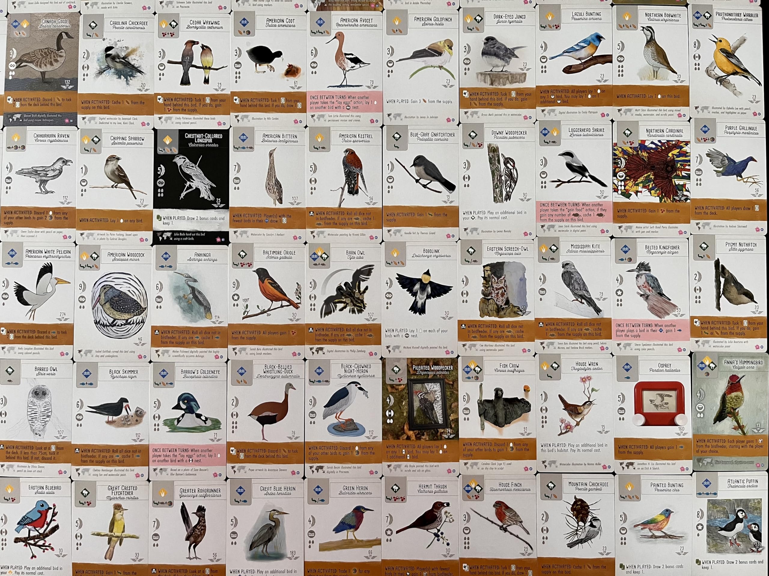 WINGSPAN: FAN ART CARDS