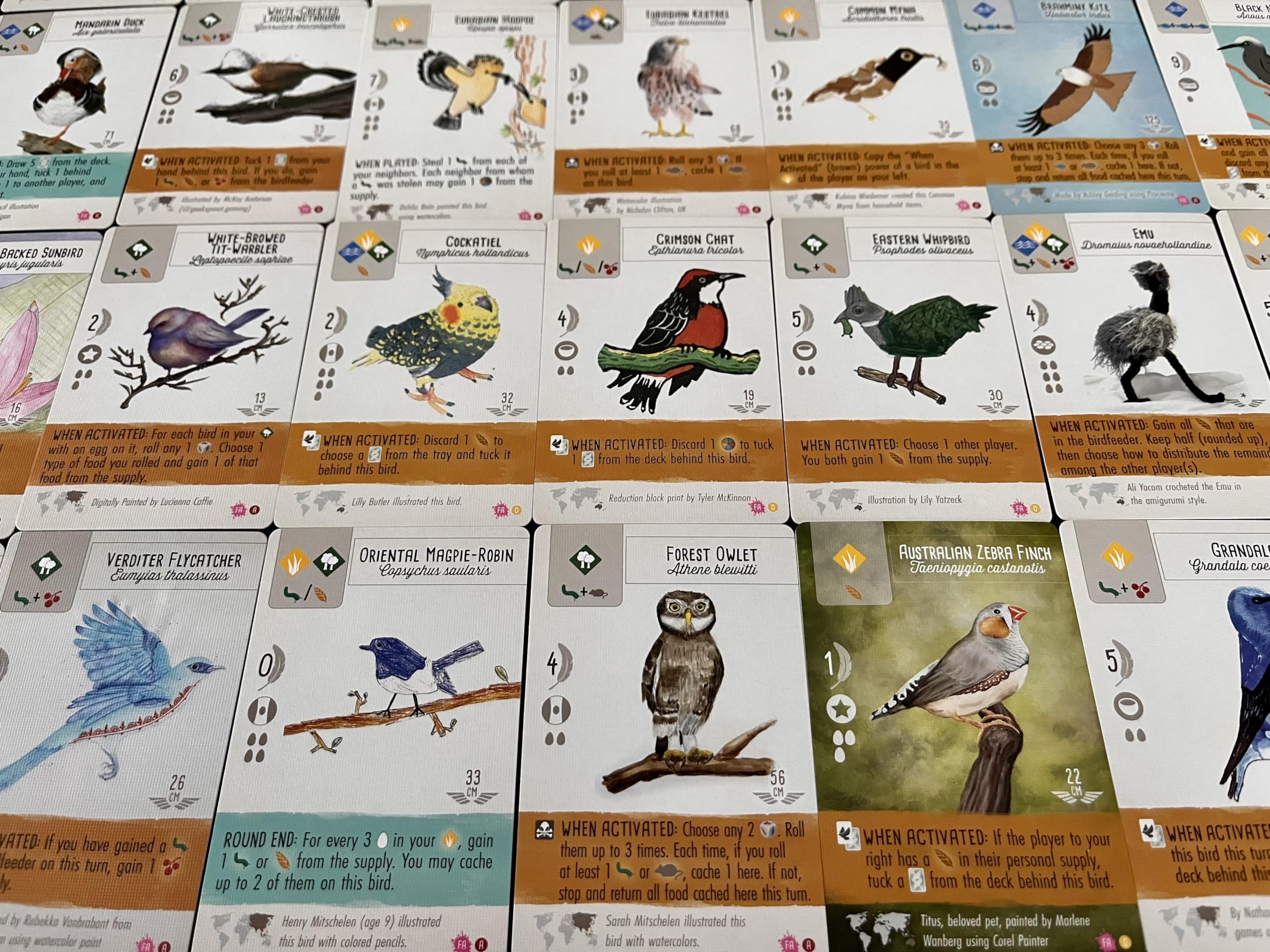 WINGSPAN: FAN ART CARDS
