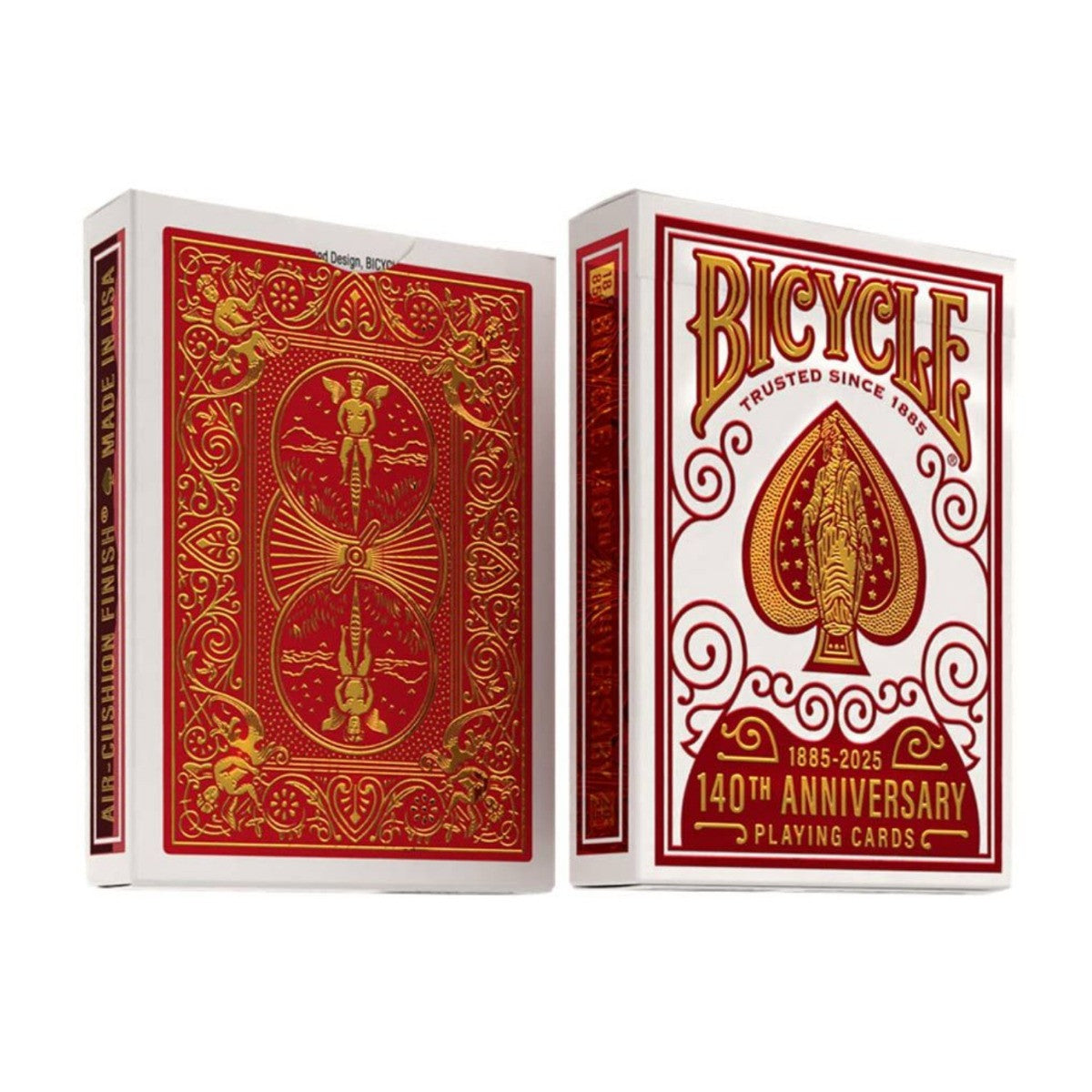 Bicycle Playing Cards 140th Anniversary Edition Premium Collectible Deck Celebrating Historic Legacy of Bicycle JKR10045697