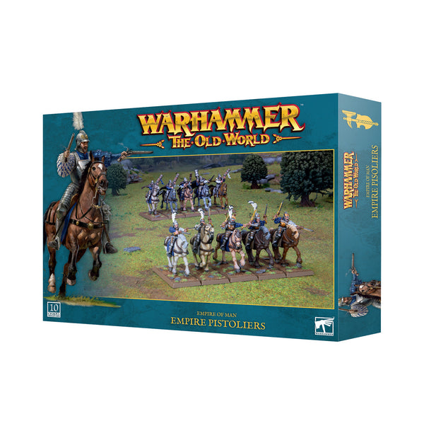 Games Workshop Warhammer The Old World Empire Of Man Empire Pistoliers Plastic Box 06-106