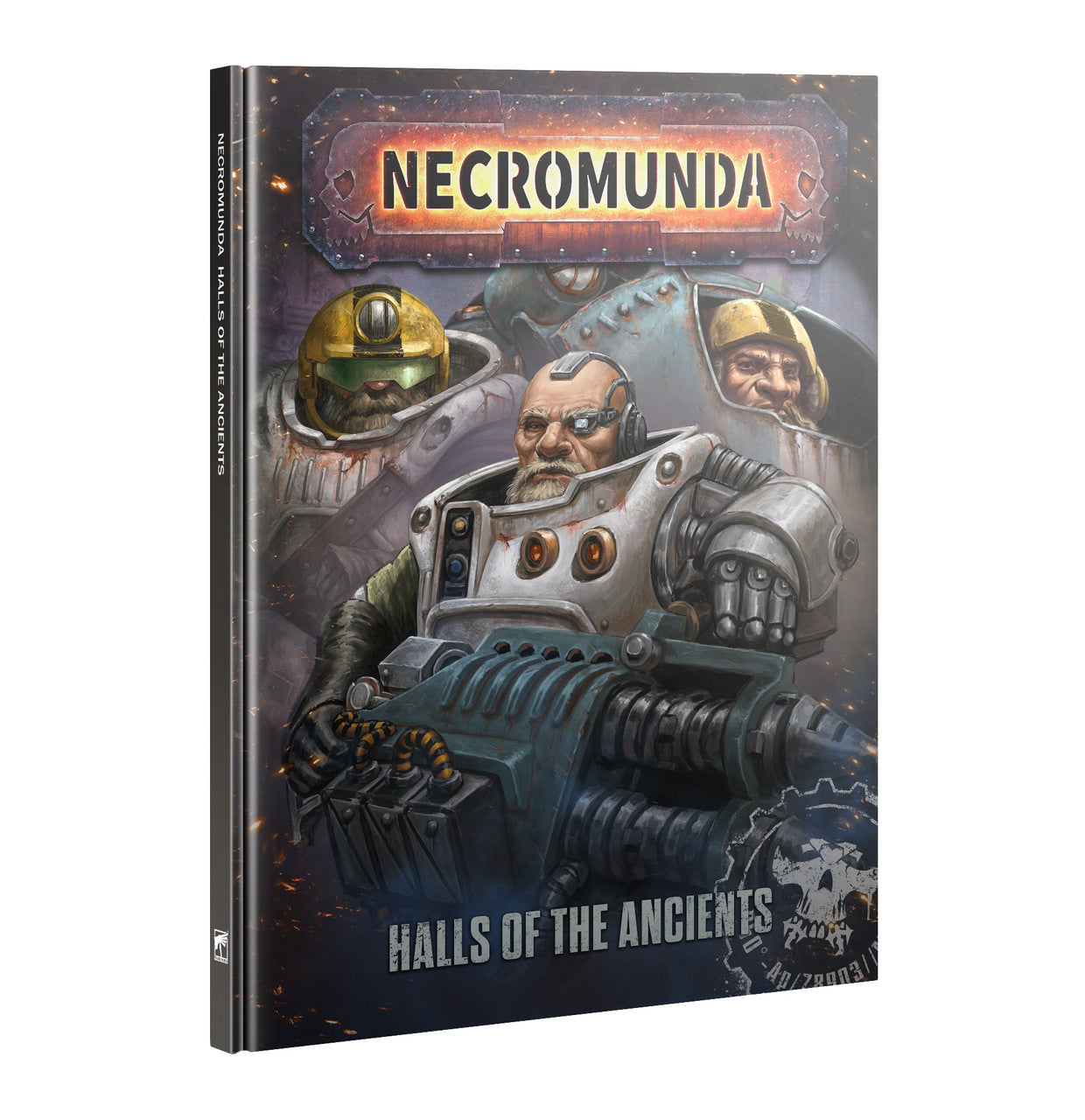 Games Workshop Warhammer 40K Necromunda Halls Of The Ancients Hard Bound Book 301-41