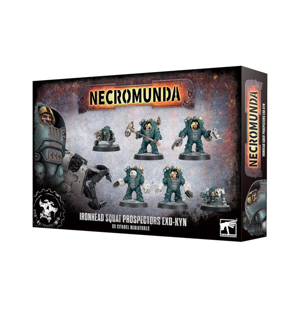 Games Workshop Warhammer 40K Necromunda Squat Prospectors ExoKyn 301-52