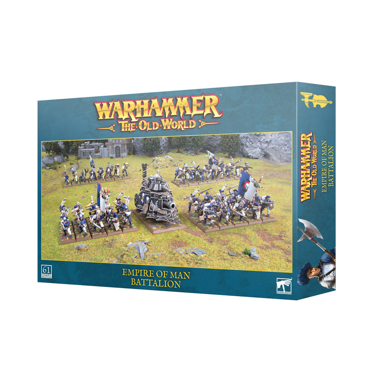 Games Workshop Warhammer The Old World Empire Of Man Battalion Plastic Box 06-120