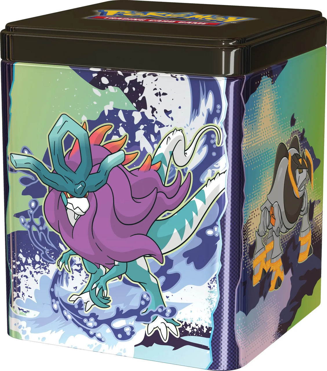 Pokemon TCG Stacking Tins Q1 2025 Mysterious Paradox Pokemon Pack PKU10058-MysteriousParadox