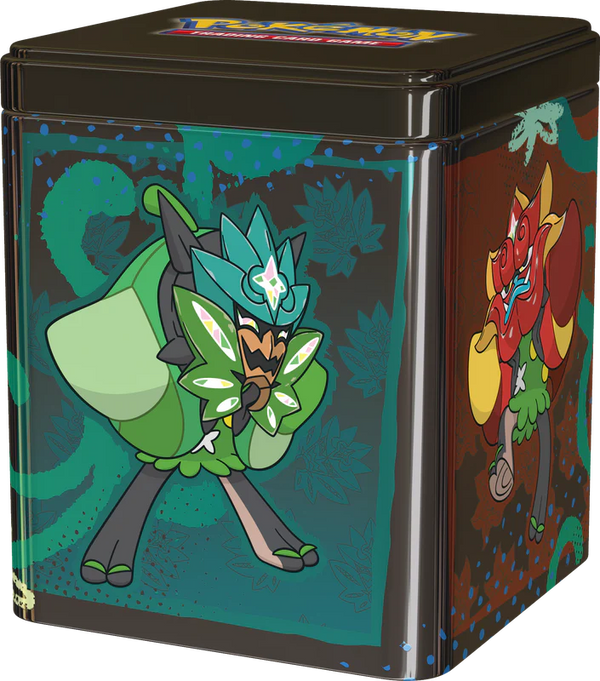 Pokemon TCG Stacking Tins Q1 2025 feisty Ogerpon Pack PKU10058-FeistyOgerpon
