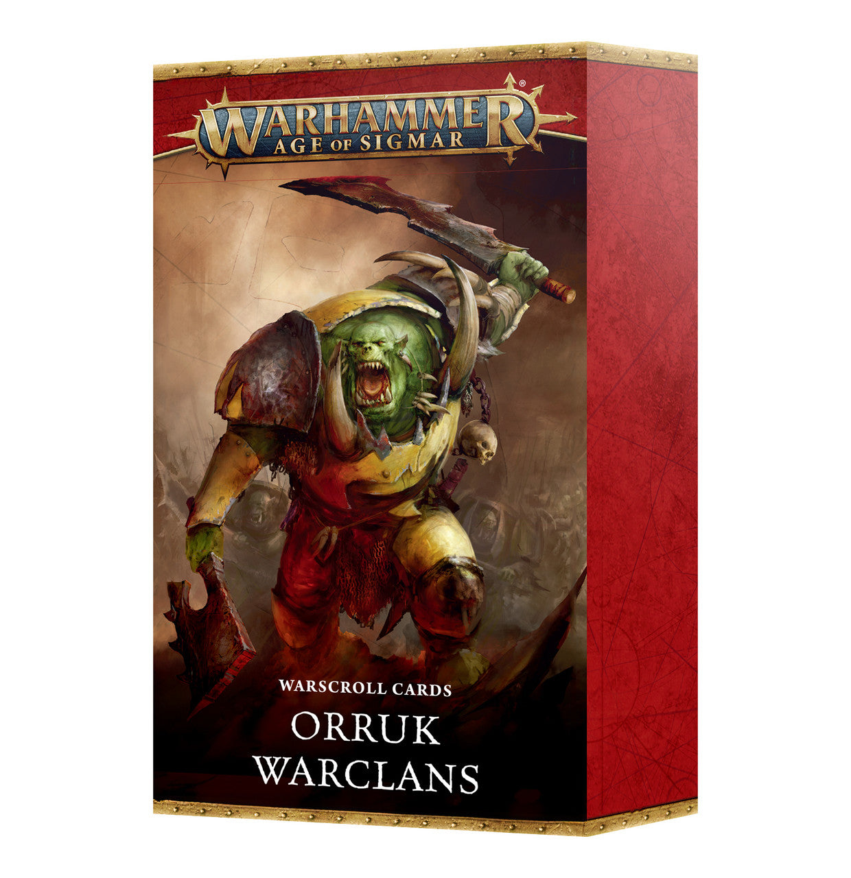 Games Workshop Warhammer Age of Sigmar Warscroll Cards Orruk Warclans English 89-04