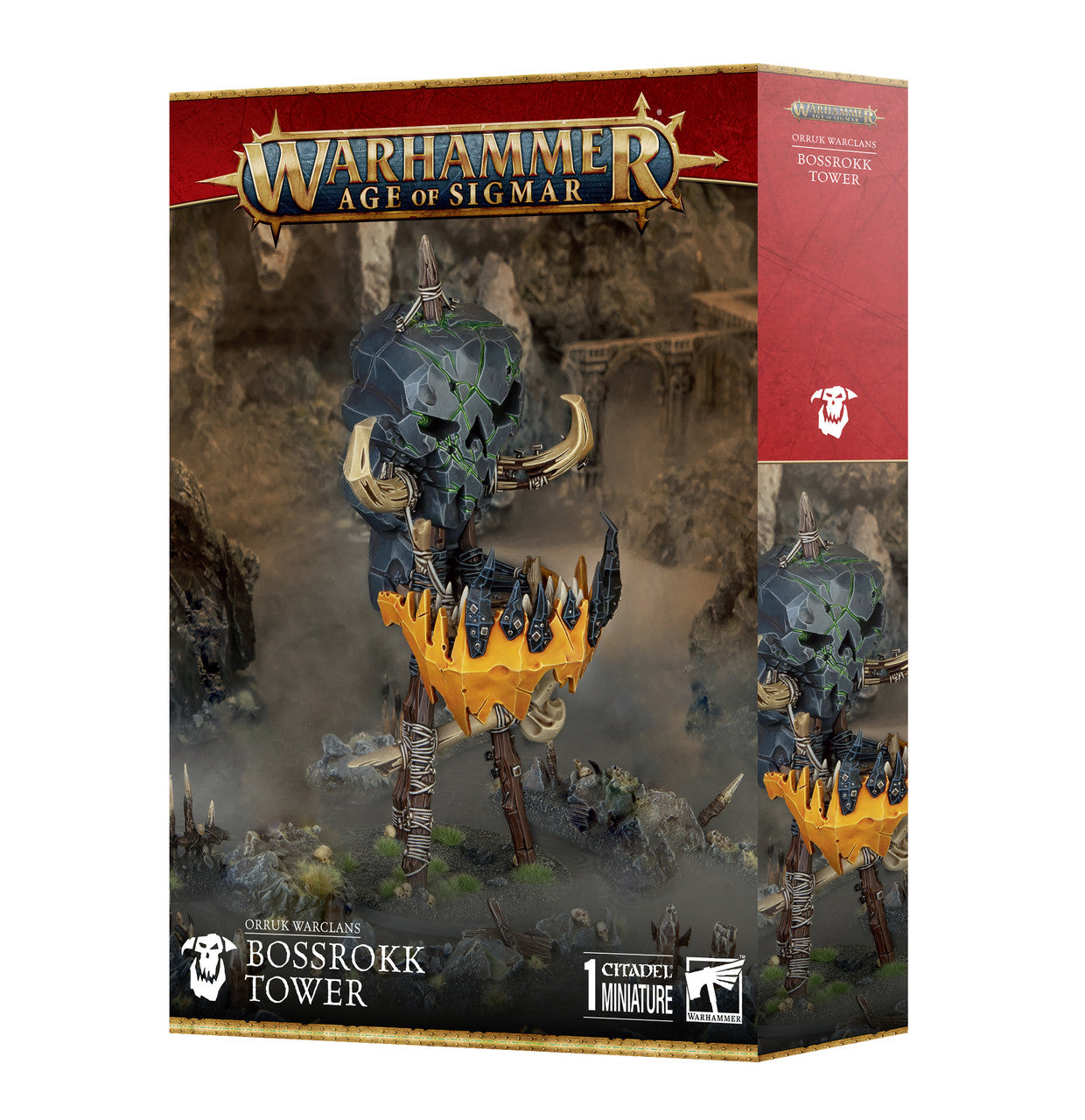 Games Workshop Warhammer Age of Sigmar Orruk Warclans Bossrokk Tower 89-97