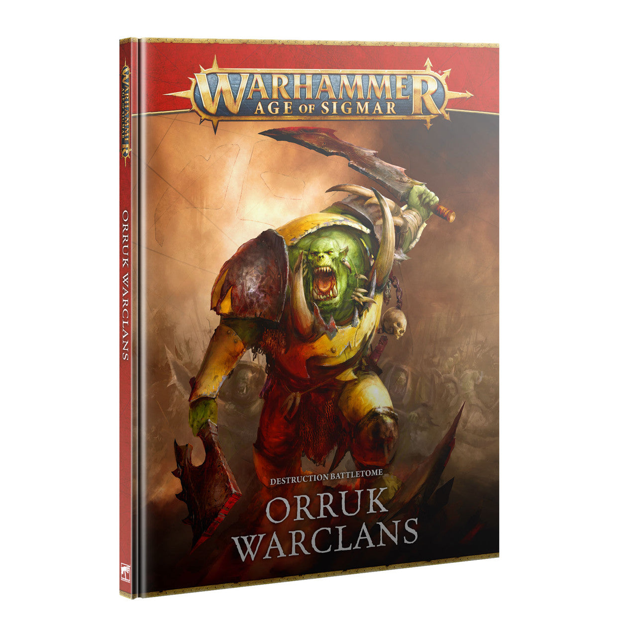 Games Workshop Warhammer Age of Sigmar Battletome Orruk Warclans Hard bound English 89-01