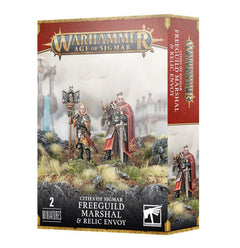 Games Workshop Warhammer Age of Sigmar Freeguild Marshal and Relic Envoy Web Exclusive