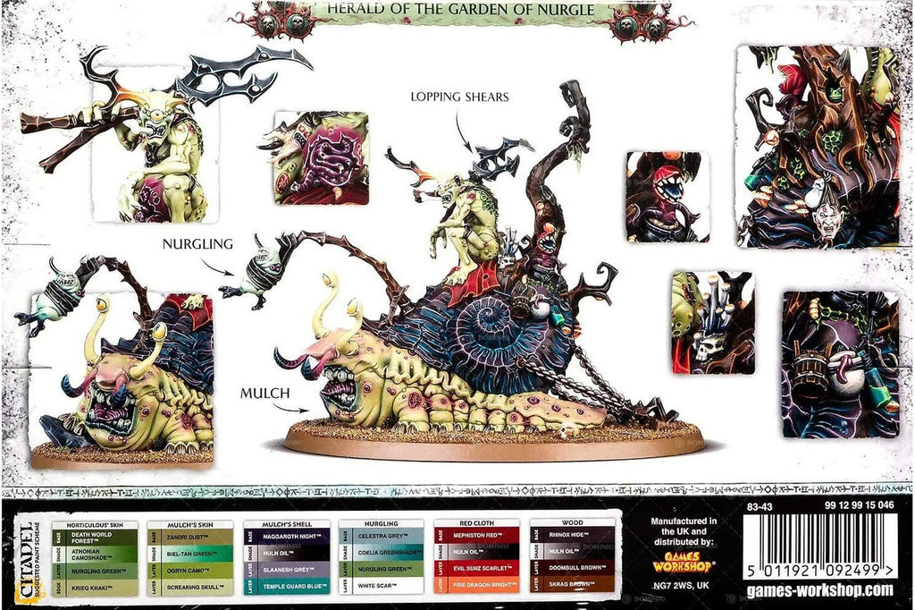 Games Workshop Warhammer Age of Sigmar Horticulous Slimux Web Exclusive