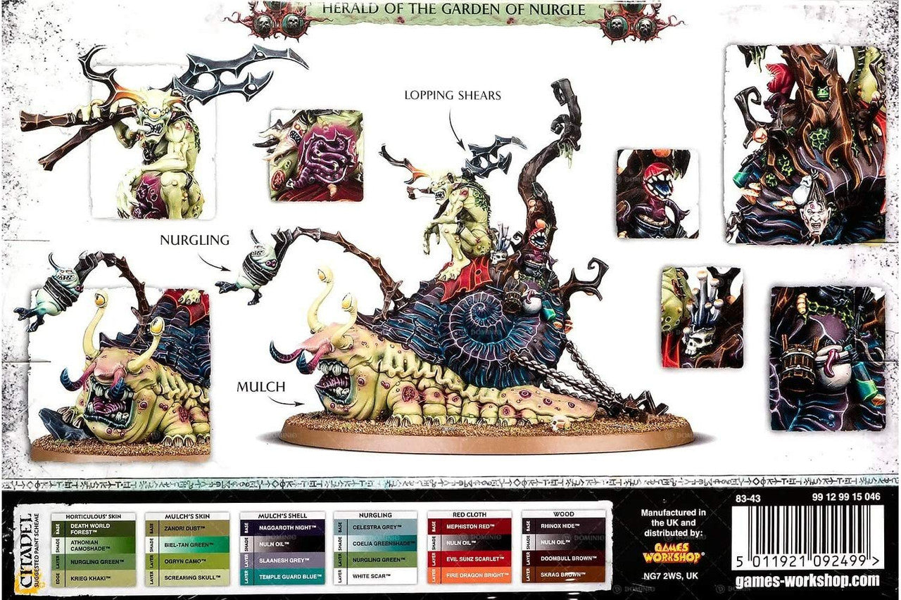 Games Workshop Warhammer Age of Sigmar Horticulous Slimux Web Exclusive