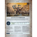 Games Workshop Warhammer Age of Sigmar Exalted Deathbringer with Ruinous Axe Web Exclusive