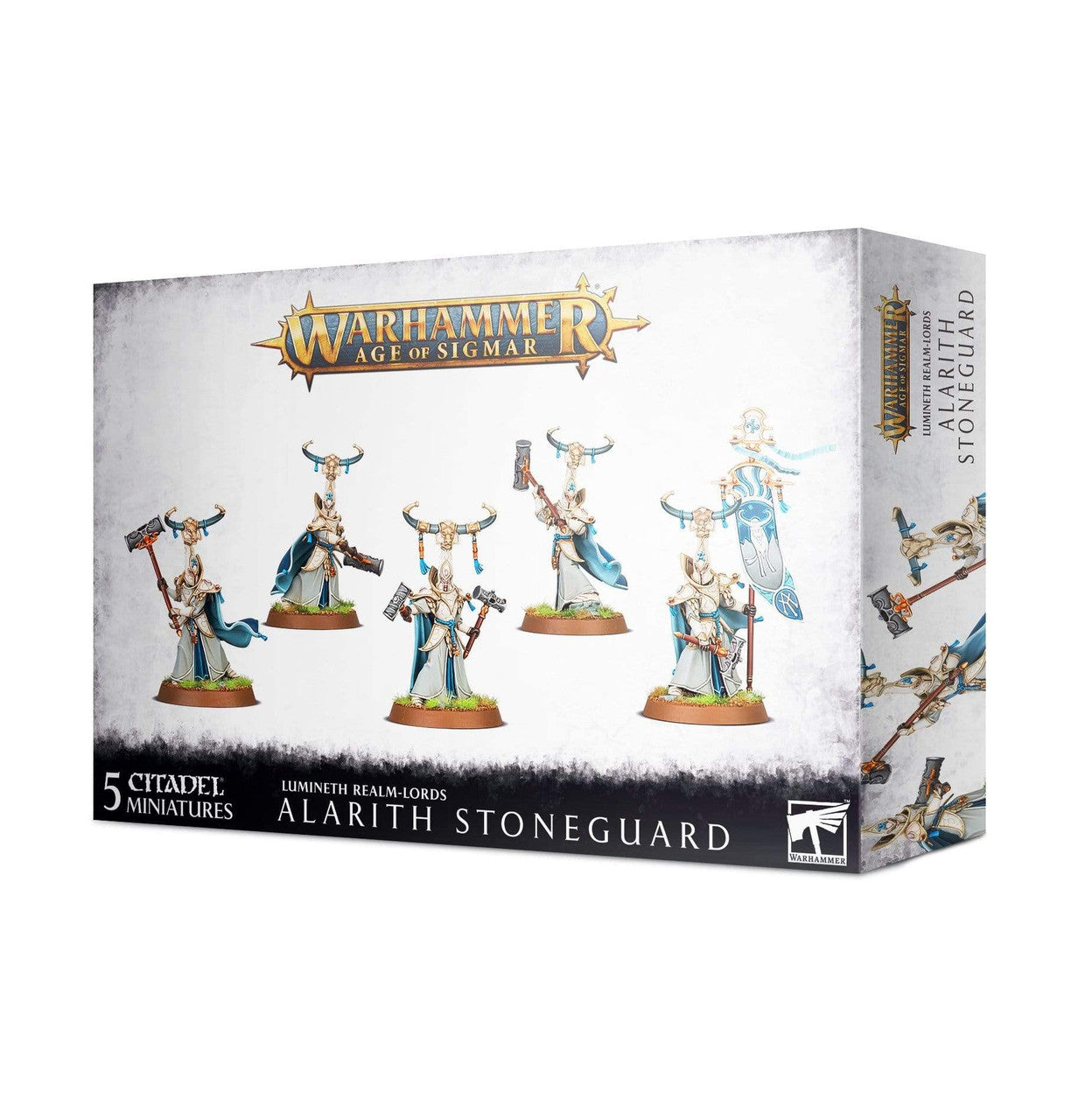 Games Workshop Warhammer Age of Sigmar Lumineth Realm Lords Alarith Stoneguard Web Exclusive