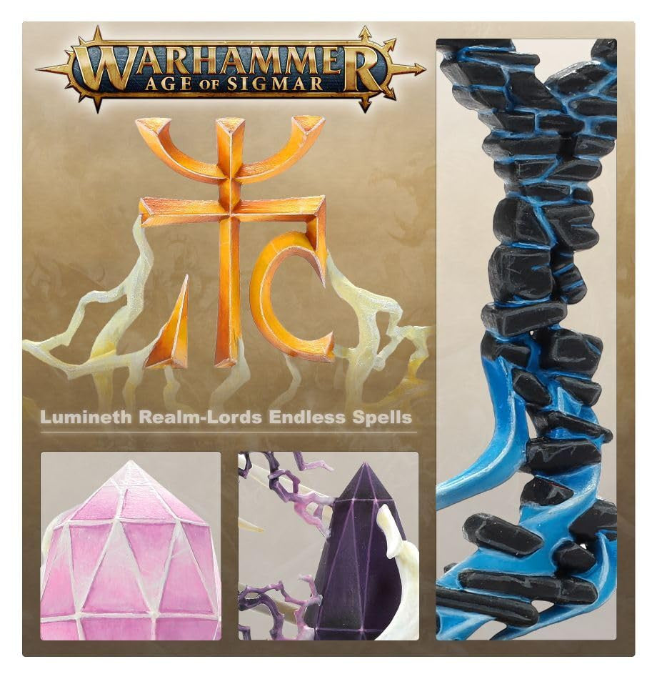 Games Workshop Warhammer Age of Sigmar Endless Spells Lumineth Realm-lords Web Exclusive