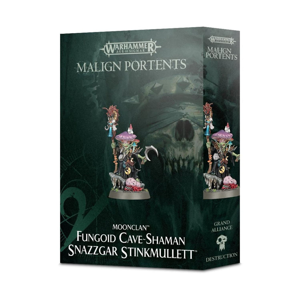 Games Workshop Warhammer Age of Sigmar Fungoid Cave-Shaman Snazzgar Stinkmullett Web Exclusive