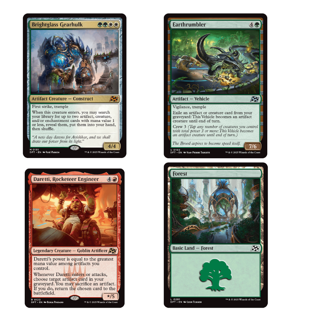 Magic the Gathering CCG Aetherdrift Finish Line Bundle