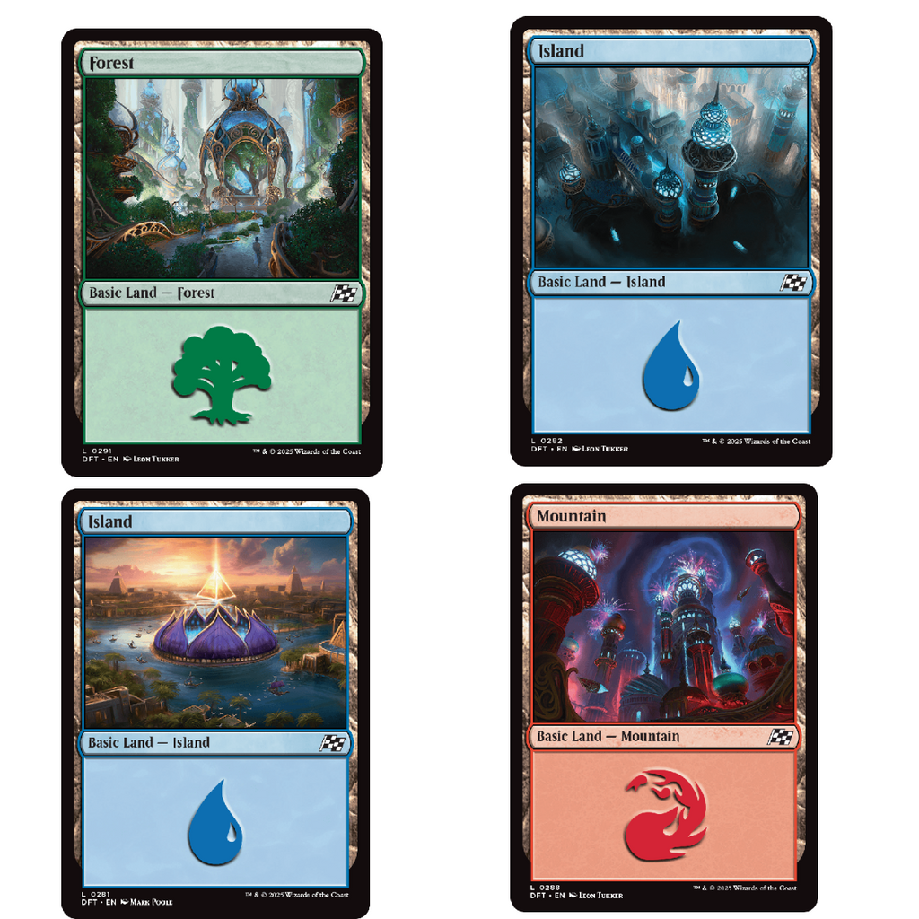 Magic the Gathering CCG Aetherdrift Commander Deck Carton (4)