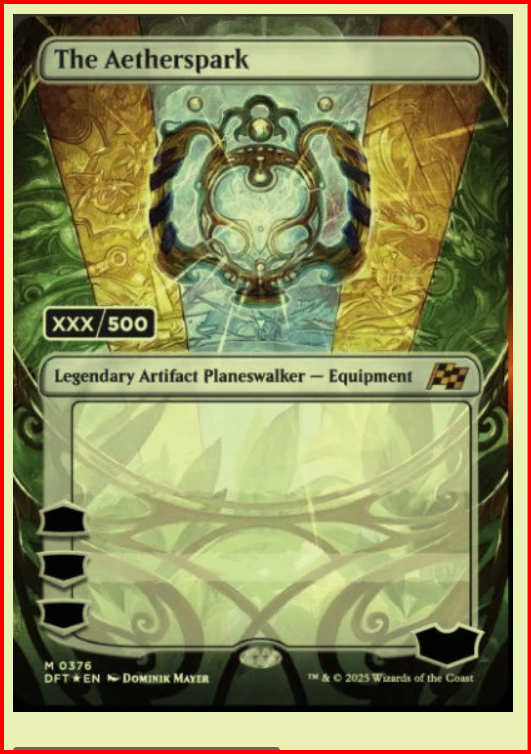 Magic the Gathering CCG Aetherdrift Finish Line Bundle