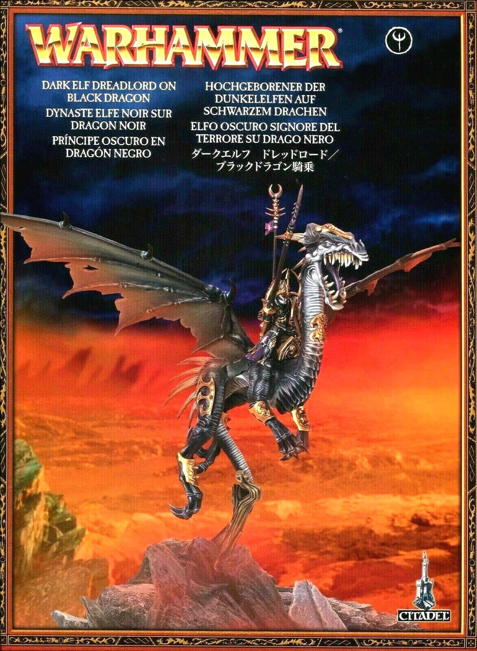 Games Workshop Warhammer Age of Sigmar Dreadlord can be used as Sorceress on Black Dragon Web Exclusive