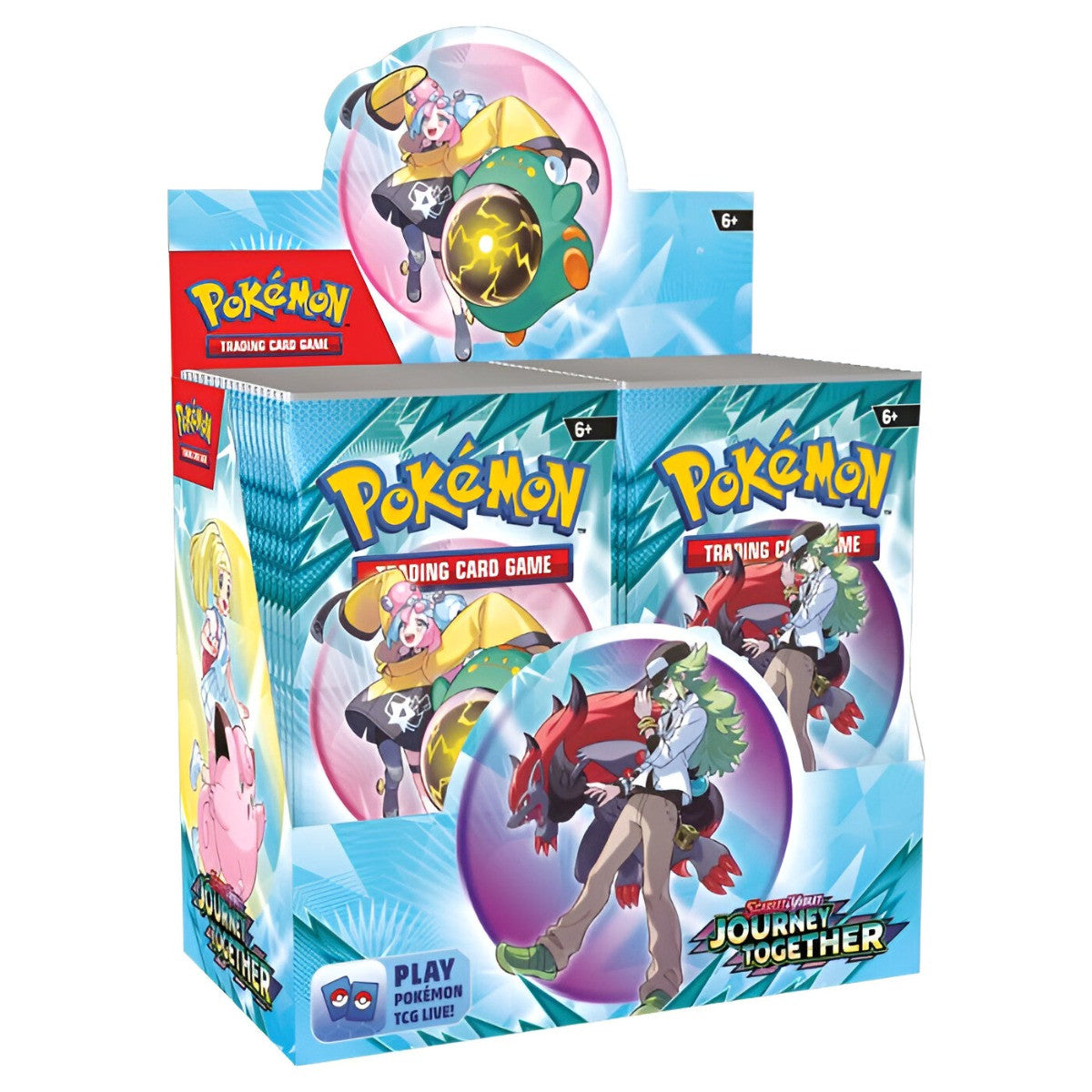 Pokemon TCG Scarlet & Violet Journey Together Enhanced Booster Display (36)