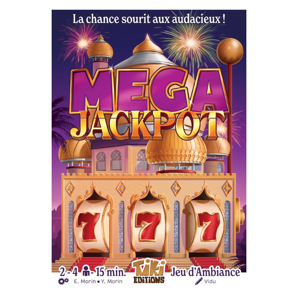 Mega Jackpot  A Casino Themed Card Game of Luck, Strategy, and Suspense HBGTEMJP01EN