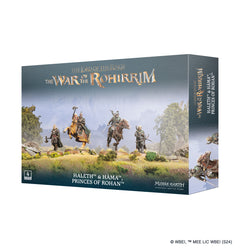 Games Workshop Lord Of The Rings Middle Earth Strategy Battle Game Haleth And Hama Princes Of Rohan Plastic Box 30-89
