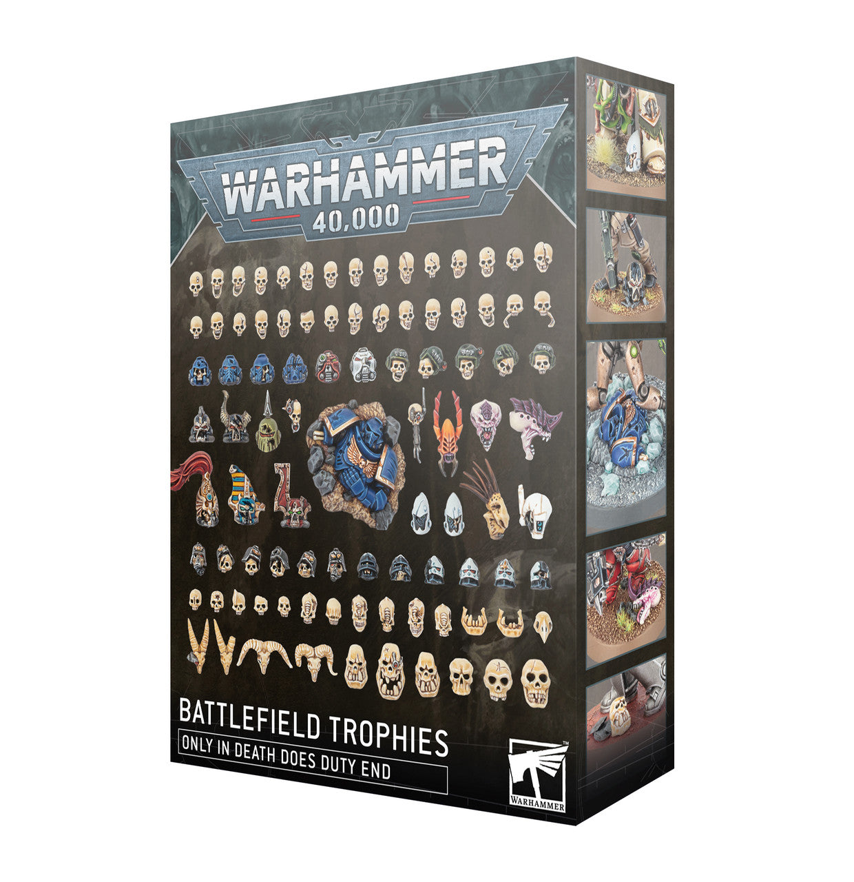Games Workshop Warhammer 40K Battlefield Trophies Plastic Box 64-36