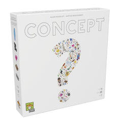 Asmodee Concept Party Game Award-Winning Board Game Adults and Kids Ages 10+ for 4-12 Players Average Playtime 40 Minutes ASM-CONC01