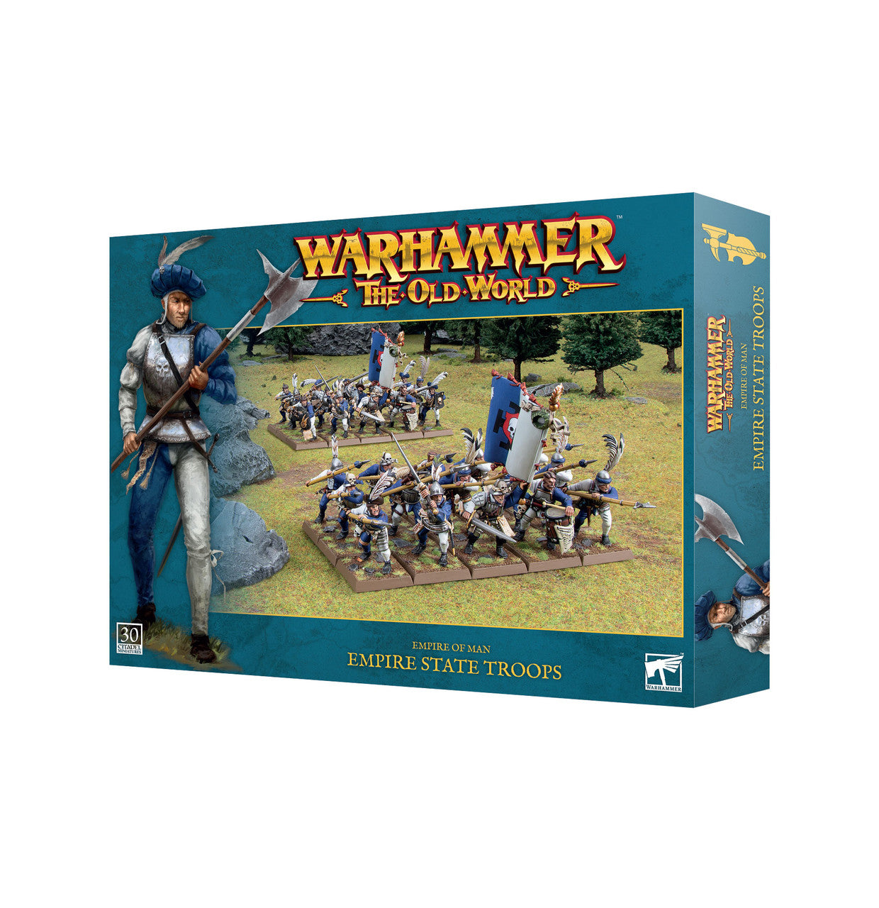 Games Workshop Warhammer The Old World Empire Of Man Empire State Troops Plastic Box 06-109