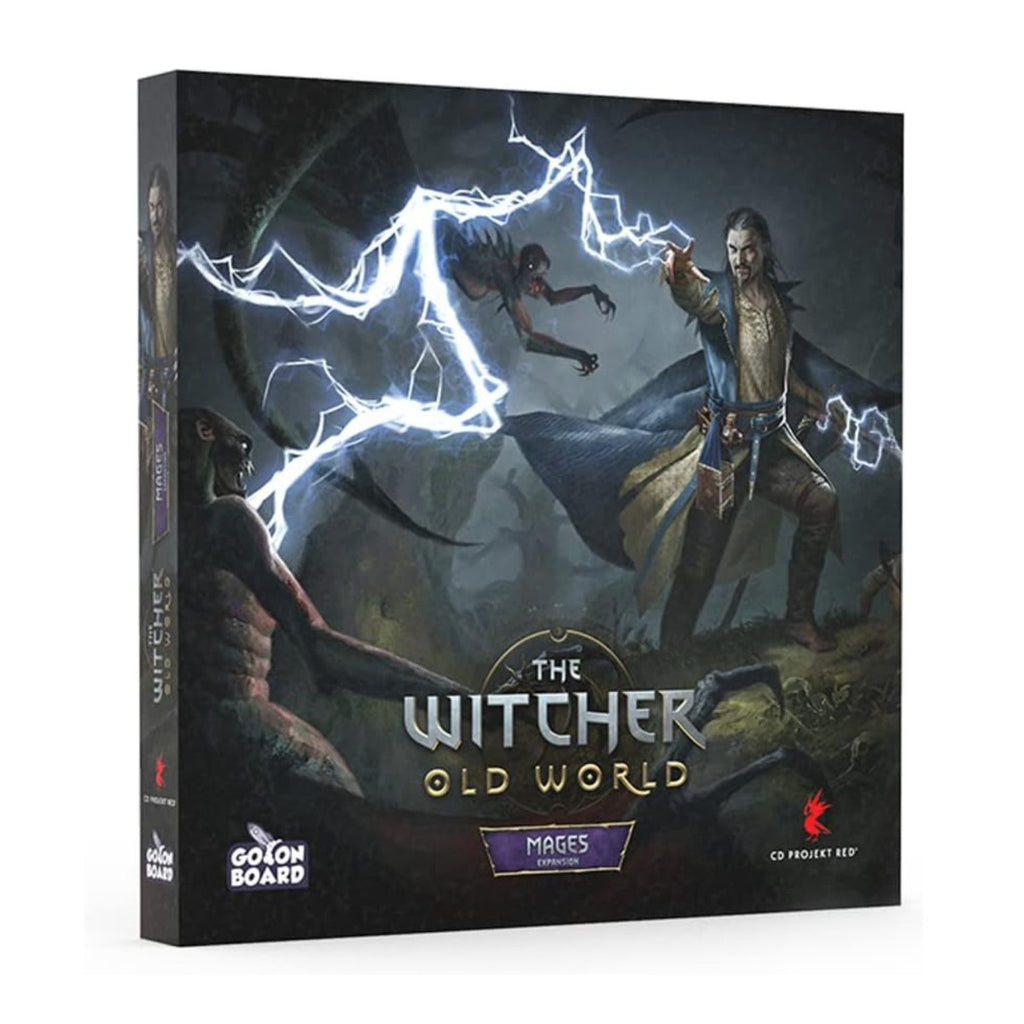 Go On Board The Witcher Old World Mages Board Game Expansion Adds 5 Unique Mage Characters Fantasy Adventure Strategy Game TWOW02