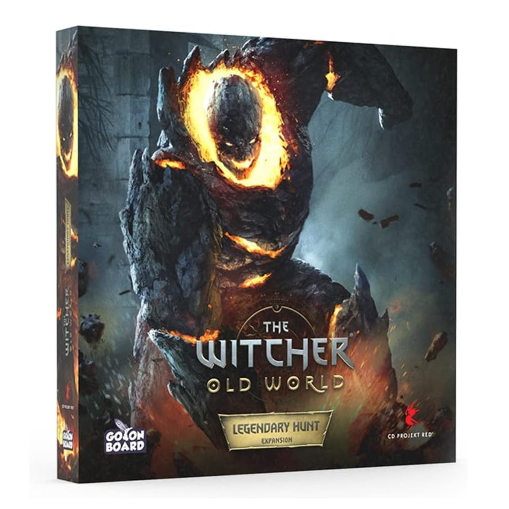 Go On Board The Witcher Old World Legendary Hunt Board Game Expansion New Game Mode with 7 Huge Boss Monsters Fantasy Strategy Game TWOW03