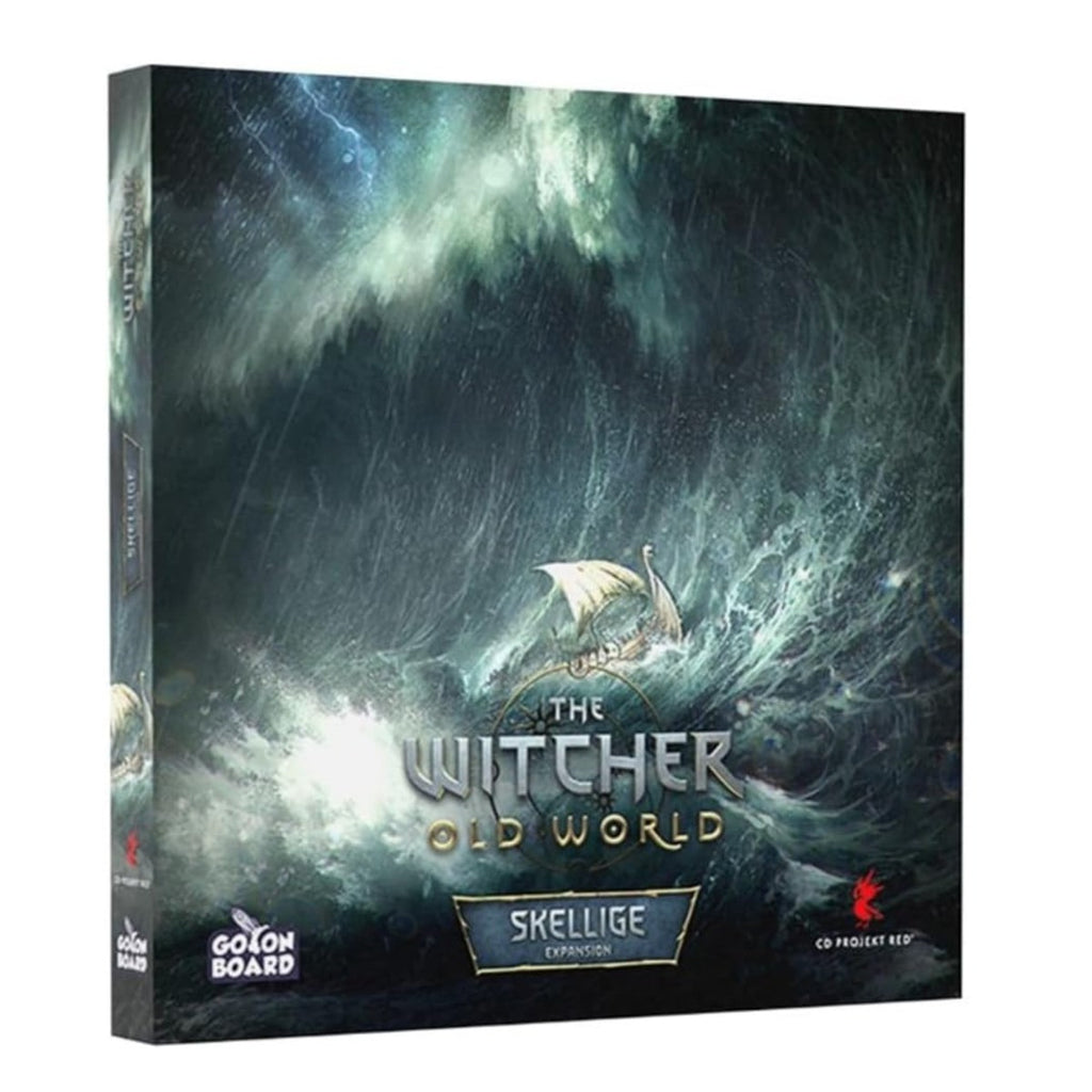 Go On Board The Witcher Old World Skellige Hunt Board Game Expansion Explore New Locations Face Ancient Monsters Strategy Game TWOW04