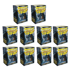 Dragon Shield Sleeves Standard Classic Black 100 Ct 10 Packs ATM10002K1