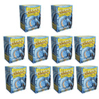 Dragon Shield Sleeves Standard Classic Blue 100 Ct 10 Packs ATM10003K1