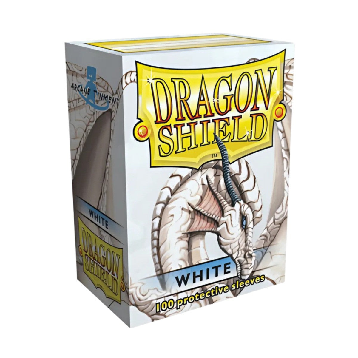 Dragon Shield Sleeves Standard Classic White 100 Ct 10 Packs ATM10005K1
