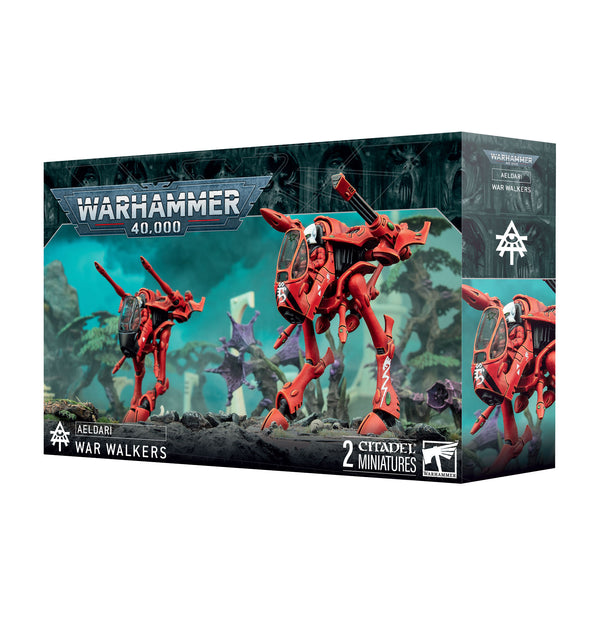 Games Workshop Warhammer 40K Aeldari War Walkers Plastic Box 46-18
