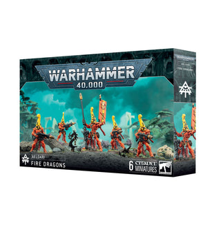 Games Workshop Warhammer 40K Aeldari Fire Dragons Plastic Box 46-46
