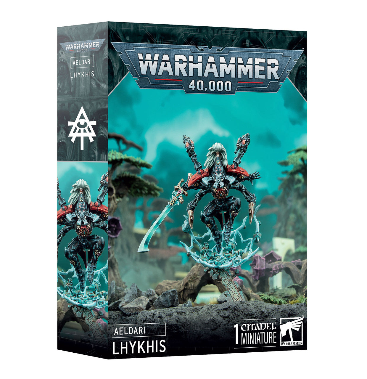 Games Workshop Warhammer 40K Aeldari Phoenix Lord Lhykhis Plastic Box 46-51