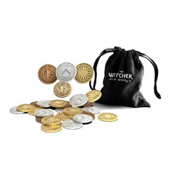 Go On Board The Witcher Old World Board Game Metal Coins 30 Immersive Collectible Coins 3 Unique Designs Strategy Game TWOW05